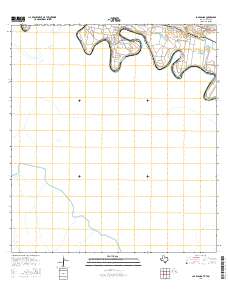 Los Ebanos 2016 topographic map thumbnail