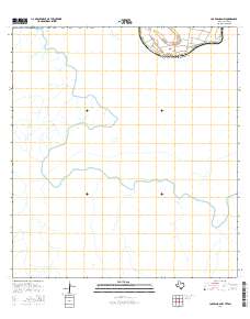 Los Ebanos NW 2016 topographic map thumbnail