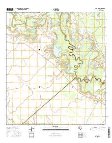 Lott Lake 2016 topographic map thumbnail