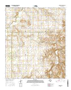 Lueders NE 2016 topographic map thumbnail
