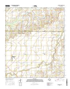 Lueders NW 2016 topographic map thumbnail