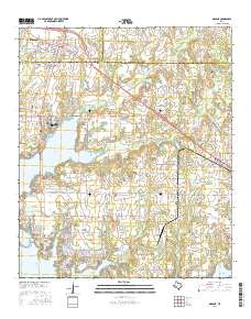 Mabank 2016 topographic map thumbnail