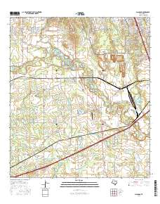 Macdona 2016 topographic map thumbnail