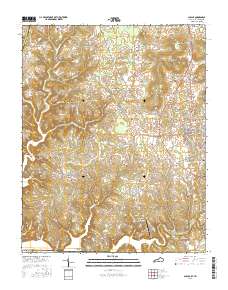 Albany 2016 topographic map thumbnail