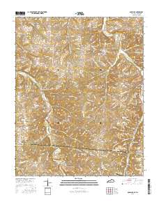 Adolphus 2016 topographic map thumbnail