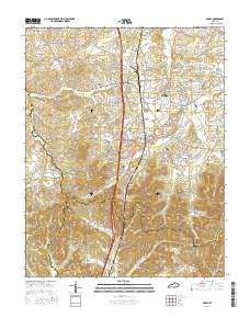 Berea 2016 topographic map thumbnail