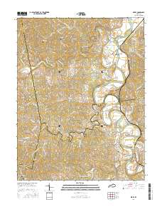Berry 2016 topographic map thumbnail