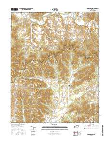 Bradfordsville 2016 topographic map thumbnail