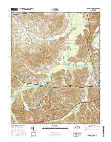 Central City West 2016 topographic map thumbnail
