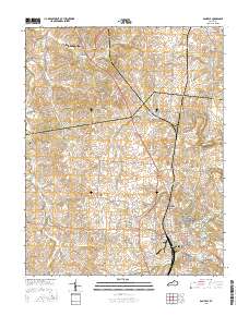 Danville 2016 topographic map thumbnail