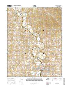 Cynthiana 2016 topographic map thumbnail