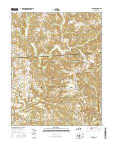Bee Spring 2016 topographic map thumbnail