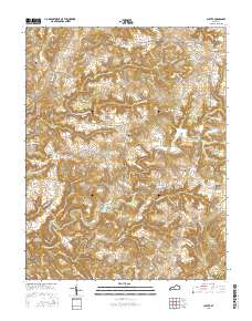 Custer 2016 topographic map thumbnail