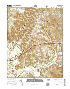 Farmers 2016 topographic map thumbnail