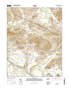 Glenville 2016 topographic map thumbnail