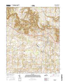 Elkton 2016 topographic map thumbnail