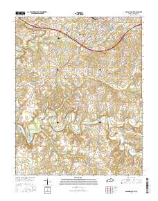 Glasgow South 2016 topographic map thumbnail