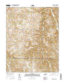 Hickory Flat 2016 topographic map thumbnail
