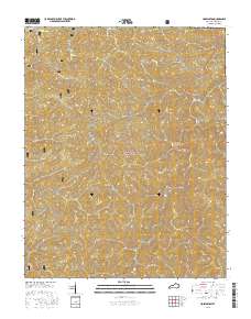Hoskinston 2016 topographic map thumbnail