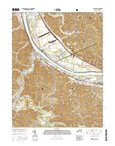 Greenup 2016 topographic map thumbnail