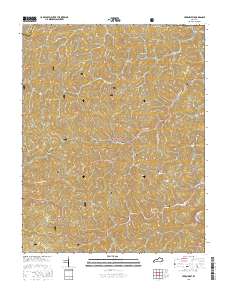 Hyden West 2016 topographic map thumbnail