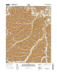 Head of Grassy 2016 topographic map thumbnail