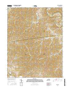 Kelat 2016 topographic map thumbnail