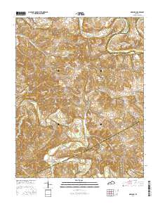 Gresham 2016 topographic map thumbnail
