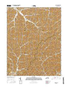 Landsaw 2016 topographic map thumbnail