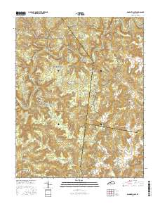 Mammoth Cave 2016 topographic map thumbnail