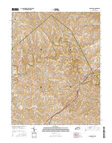 Millersburg 2016 topographic map thumbnail