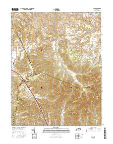 Levee 2016 topographic map thumbnail