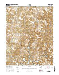 Kingswood 2016 topographic map thumbnail