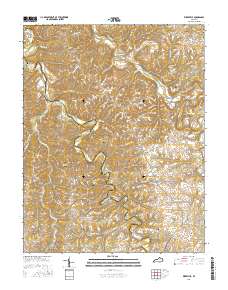 Kirksville 2016 topographic map thumbnail