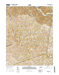 Orangeburg 2016 topographic map thumbnail