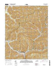 Pineville 2016 topographic map thumbnail