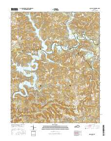 Nolin Lake 2016 topographic map thumbnail