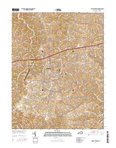 Mount Sterling 2016 topographic map thumbnail