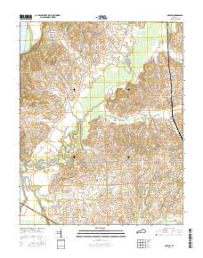 Oakton 2016 topographic map thumbnail