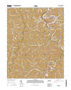 Pikeville 2016 topographic map thumbnail