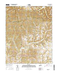 Saloma 2016 topographic map thumbnail