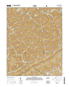 Roxana 2016 topographic map thumbnail