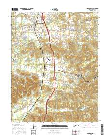 Shepherdsville 2016 topographic map thumbnail