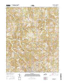 Scottsville 2016 topographic map thumbnail