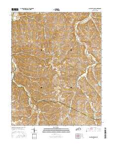 Saint Catharine 2016 topographic map thumbnail