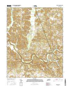 Reedyville 2016 topographic map thumbnail