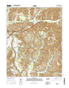 Paradise 2016 topographic map thumbnail