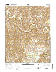 Polkville 2016 topographic map thumbnail