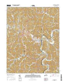 Paintsville 2016 topographic map thumbnail