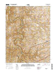 Tyrone 2016 topographic map thumbnail